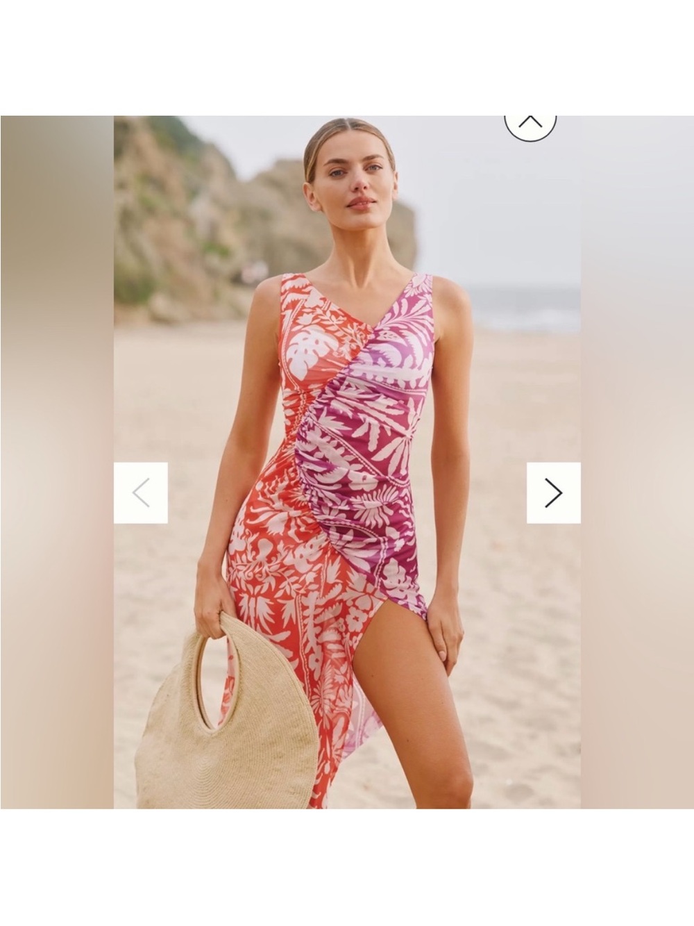 FP Movement by Free People Vibrant Floral Beach Cover Up